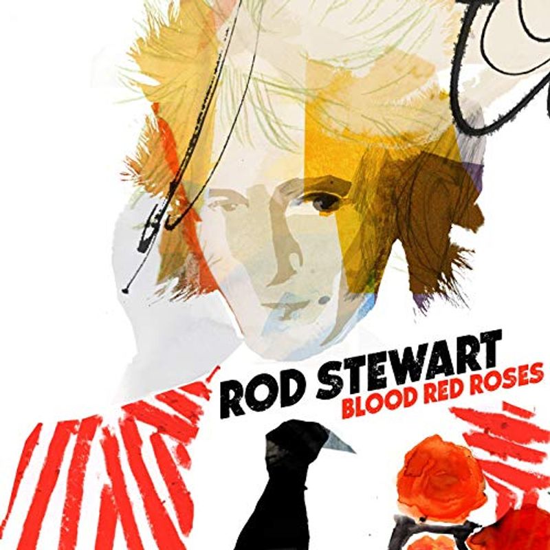 Rod Stewart Blood Red Roses Vinyl Lp Amoeba Music