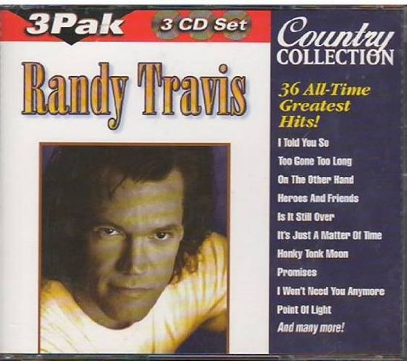 Randy Travis Country Collection 36 All Time Greatest Hits Cd Amoeba Music