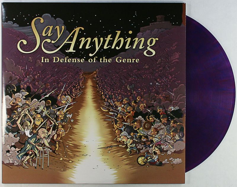 Say Anything In Defense Of The Genre Purple Vinyl Vinyl Lp Amoeba Music