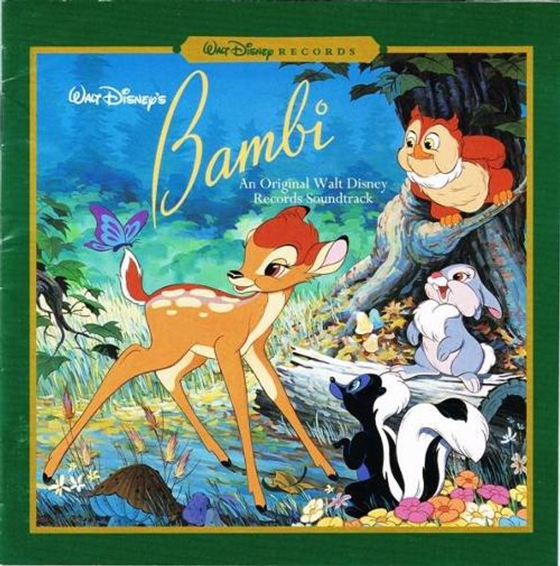 Walt Disney Bambi An Original Walt Disney Records Soundtrack Ost Cd Amoeba Music