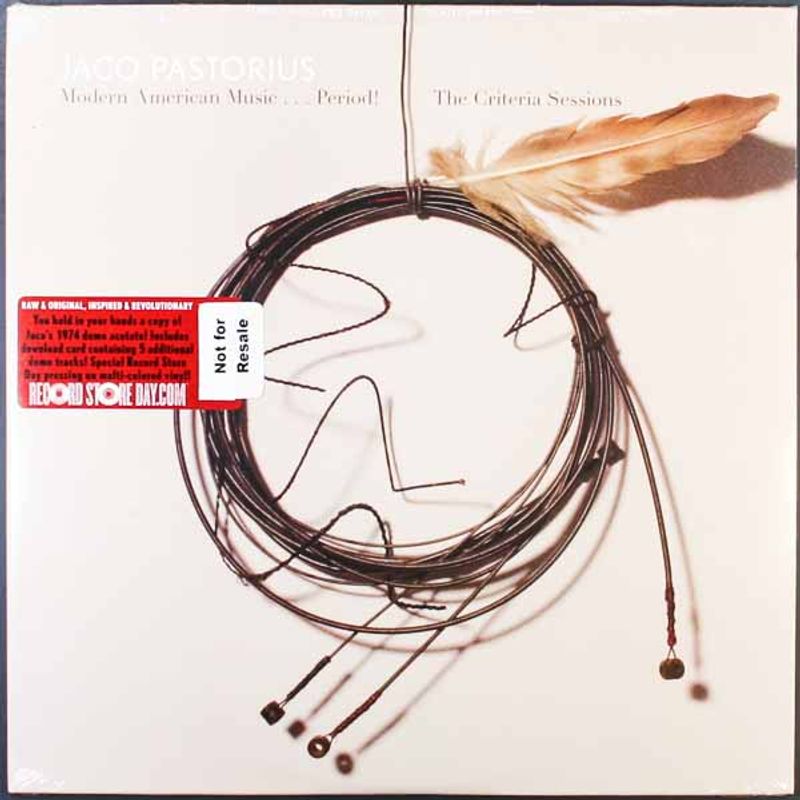 Krudt Cataract Vædde Jaco Pastorius - Modern American Music...Period! [Red Swirl Vinyl Record  Store Day Issue] (Vinyl LP) - Amoeba Music