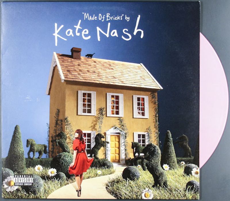 Kate Nash Made Of Bricks Uk Pink Vinyl Vinyl Lp Amoeba Music