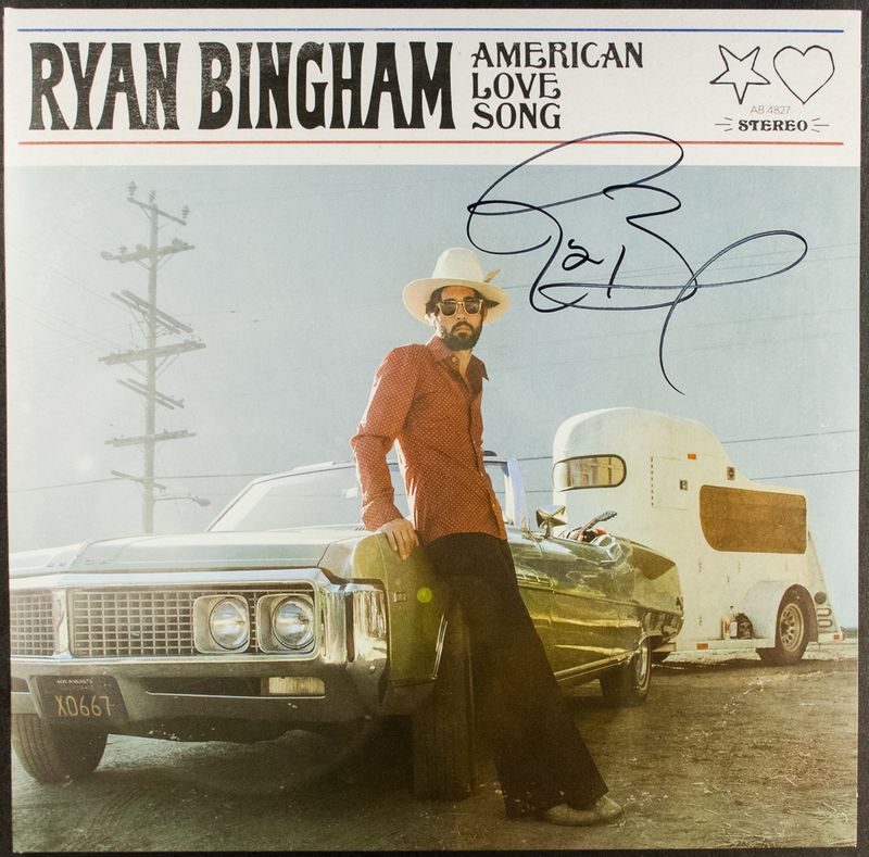Ryan Bingham American Love Song Autographed Vinyl Lp Amoeba Music