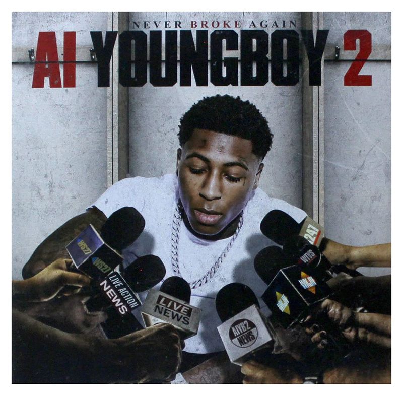 加2LP YoungBoy Never Broke Again AI Youngboy 2 1655923 Never Broke Again, A /00520 YoungBoy Never Broke Again - AI Youngboy 2 (Vinyl LP
