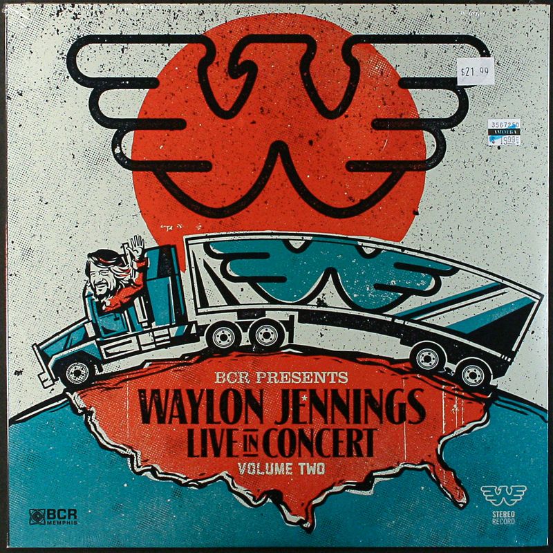 Waylon Jennings Bcr Presents Waylon Jennings Live In Concert