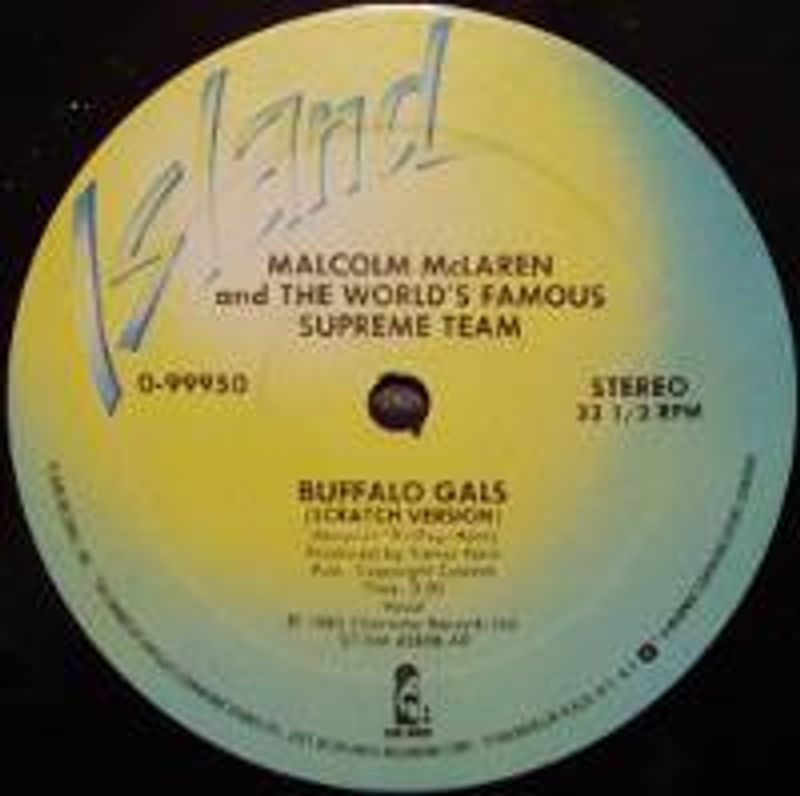 højen Afhængighed baseball Malcolm McLaren - Buffalo Gals (Vinyl 12") - Amoeba Music