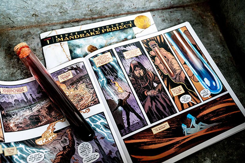 The Mandrake Project Comic Book