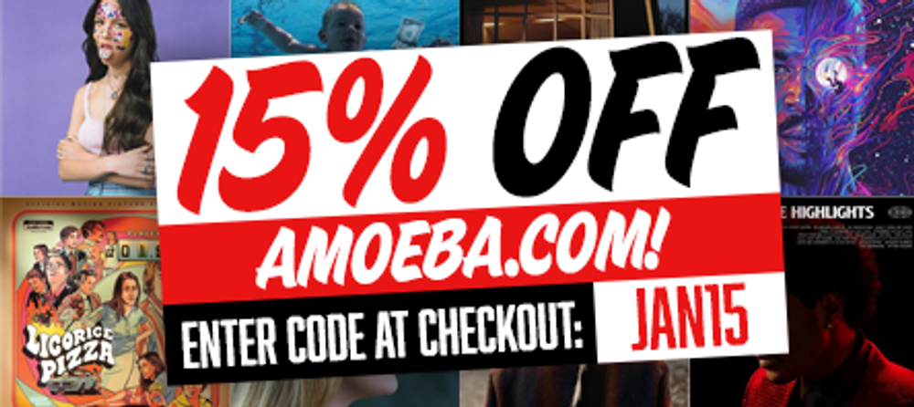 15% OFF Everything on Amoeba.com