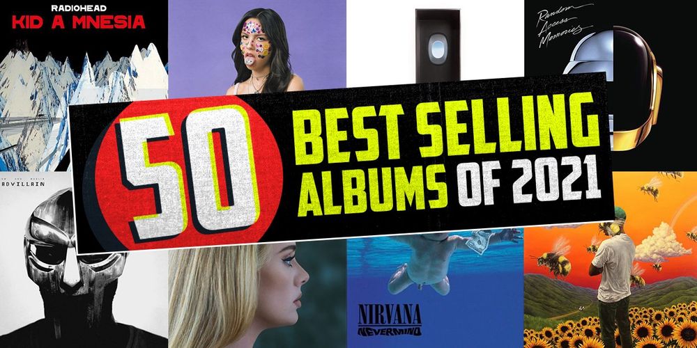 50 Best Selling Albums of 2021