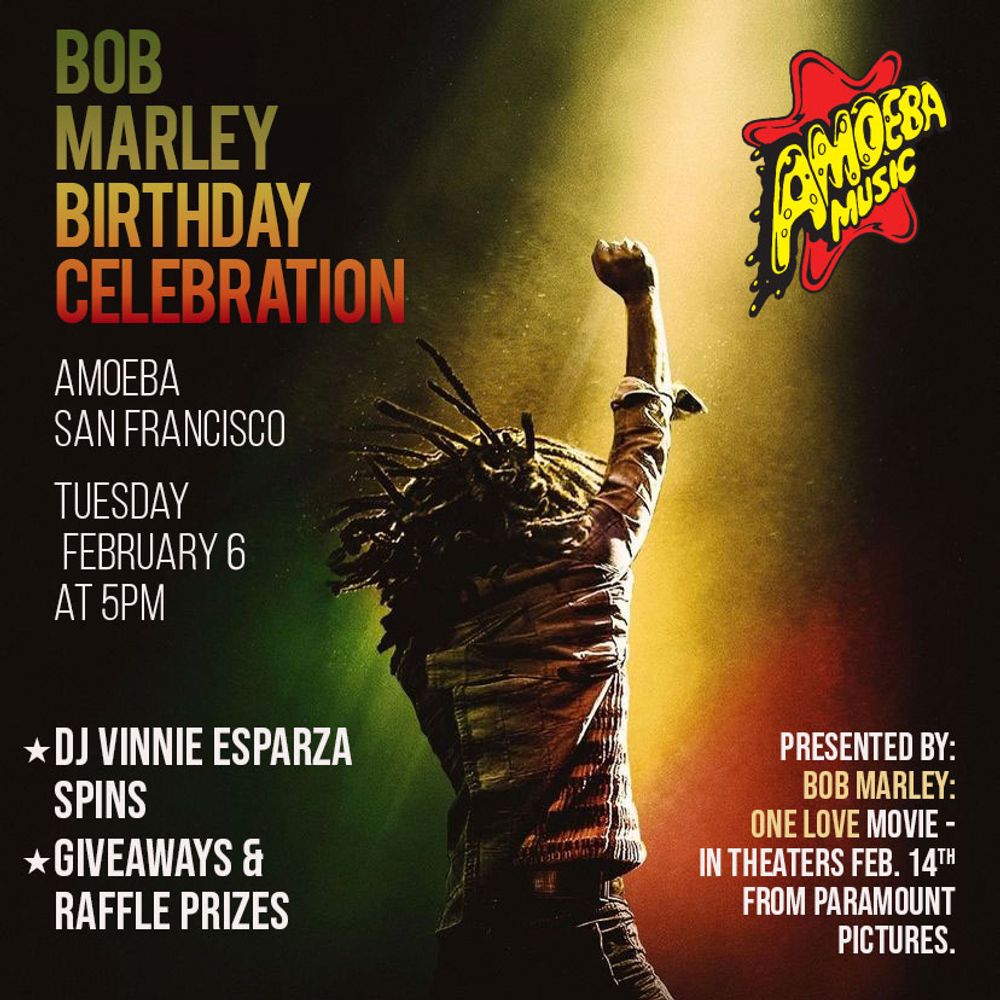 Bob Marley Celebration at Amoeba SF