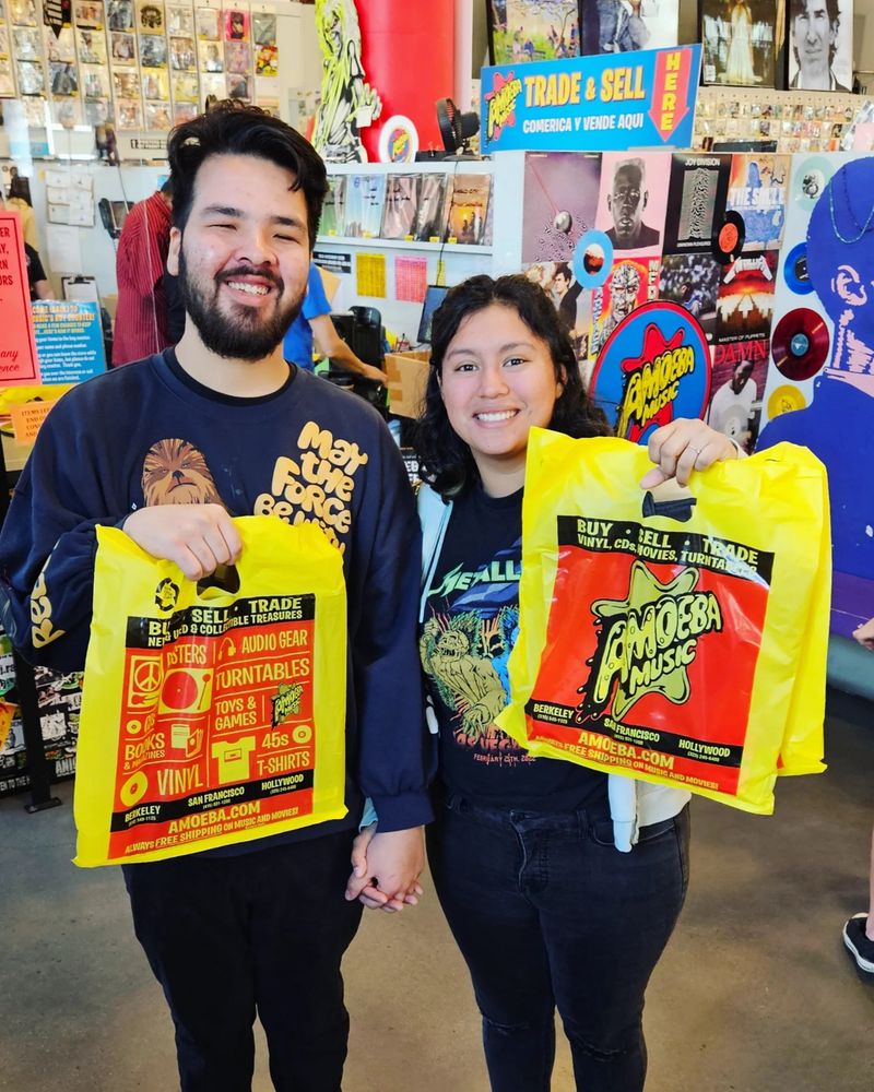 Record Store Day shoppers at Amoeba Hollywood