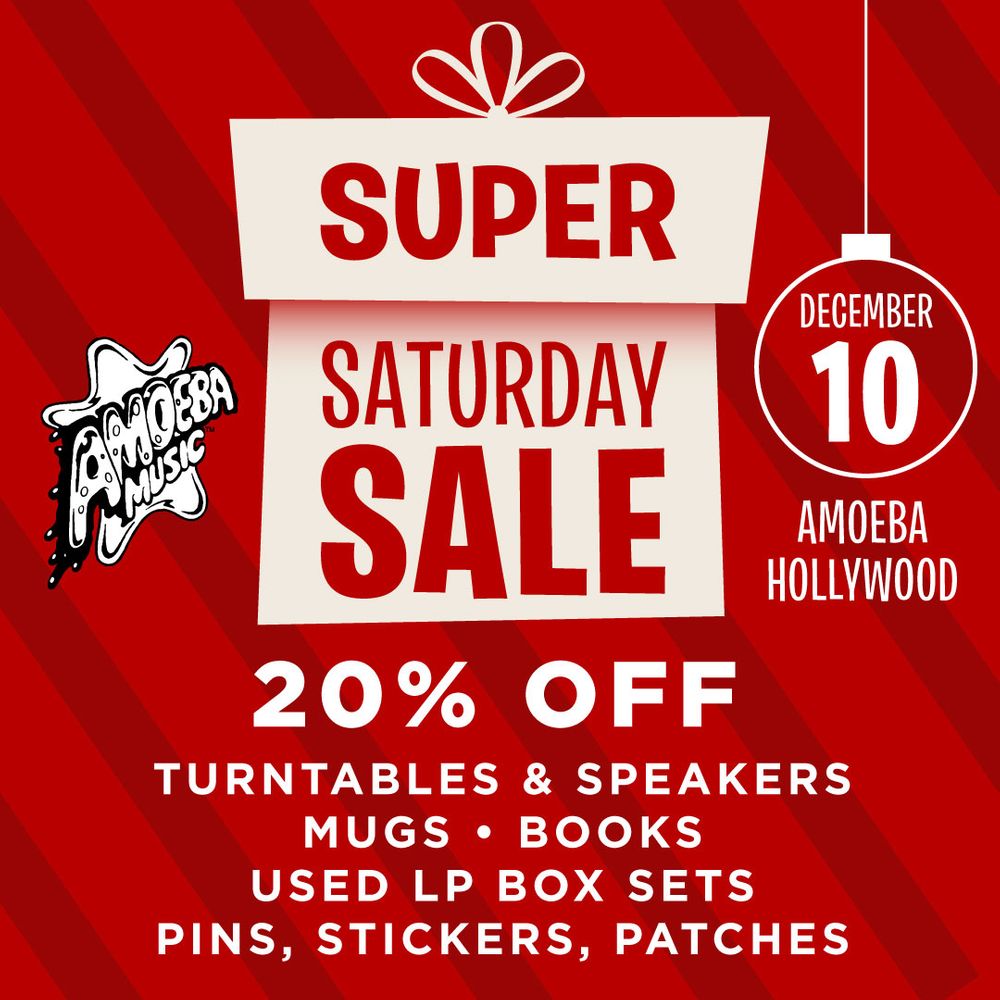 Super Saturday Sale at Amoeba Hollywood