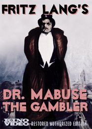 Dr. Mabuse the Gambler, Parts 1 and 2 (DVD)