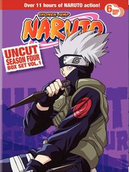 Naruto Uncut Season 4 V.1 Box Set (6pc) / (full) (DVD)