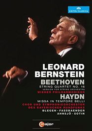 Leonard Bernstein Conducts Beethoven String Quartet No. 16 / Missa in Tempore (DVD)
