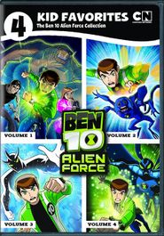 4 Kid Favorites Cartoon: Ben 10 Alien Force (4pc) (DVD)