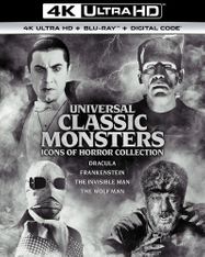 Universal Classic Monsters: Icons Of Horror Collections (4k UHD)