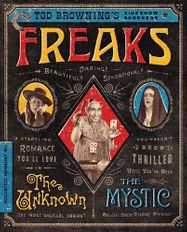 Freaks / The Unknown / The Mystic -  Tod Browning's Sideshow Shockers [Criterion] (BLU)