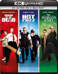 Cornetto Trilogy: Shaun Of The Dead / Hot Fuzz / The World's End (4K Ultra HD)