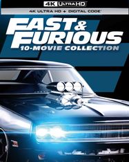 Fast & Furious 10-Movie Collection (4k UHD)