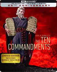 Ten Commandments [1923 & 1956] (4K Steelbook)