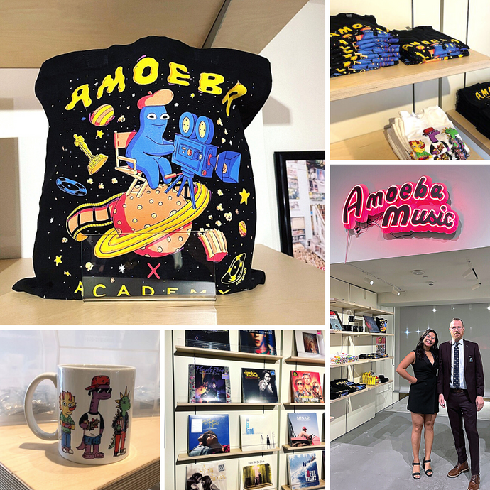 Amoeba Pop-Up Shop in the New Academy Museum in Los Angeles