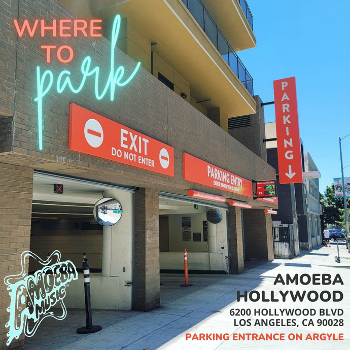 Where To Park at Amoeba Hollywood