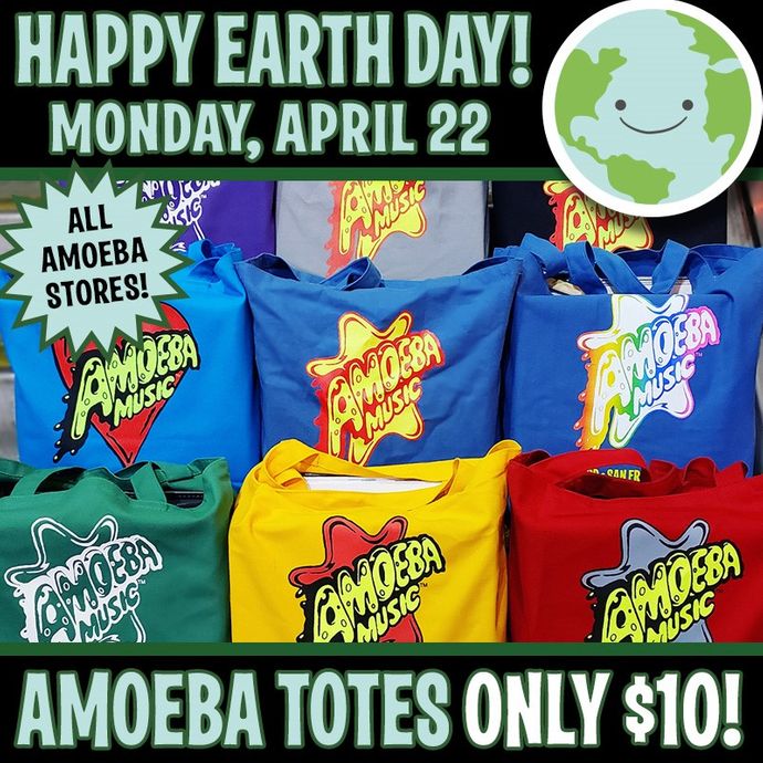 Earth Day Tote Bag Sale at Our Stores Monday, April 22