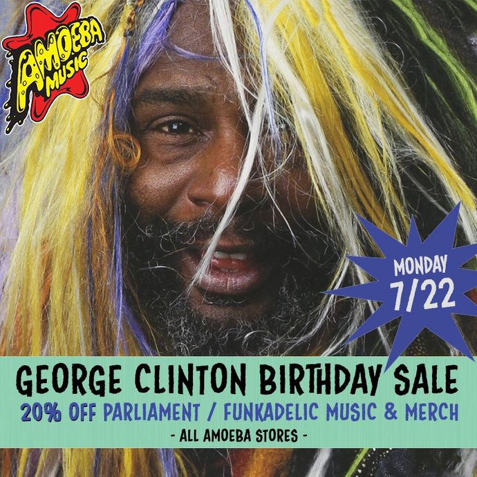 20% Off All Parliament & Funkadelic Items at Our Stores on July 22