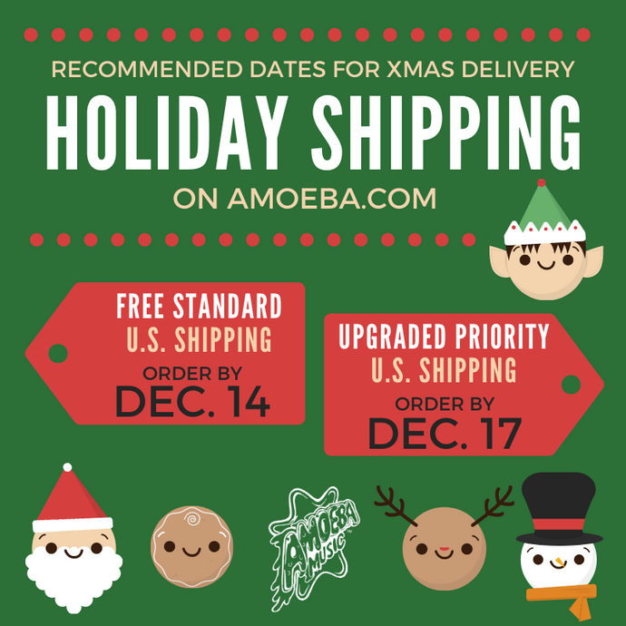 Recommended Holiday Shipping Dates