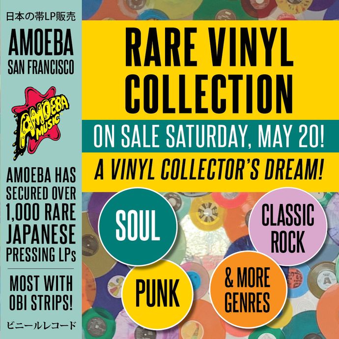 Amoeba San Francisco Unveils Large Japanese Vinyl Collection May 20