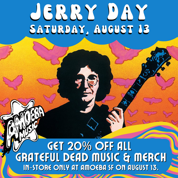 Jerry Day Sale at Amoeba San Francisco Saturday, August 13