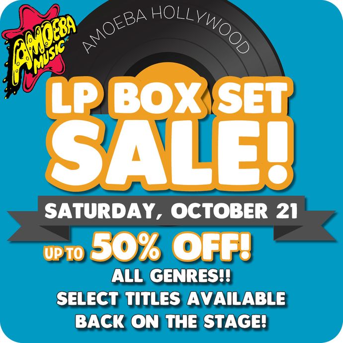 LP Box Set Sale at Amoeba Hollywood Saturday, October 21