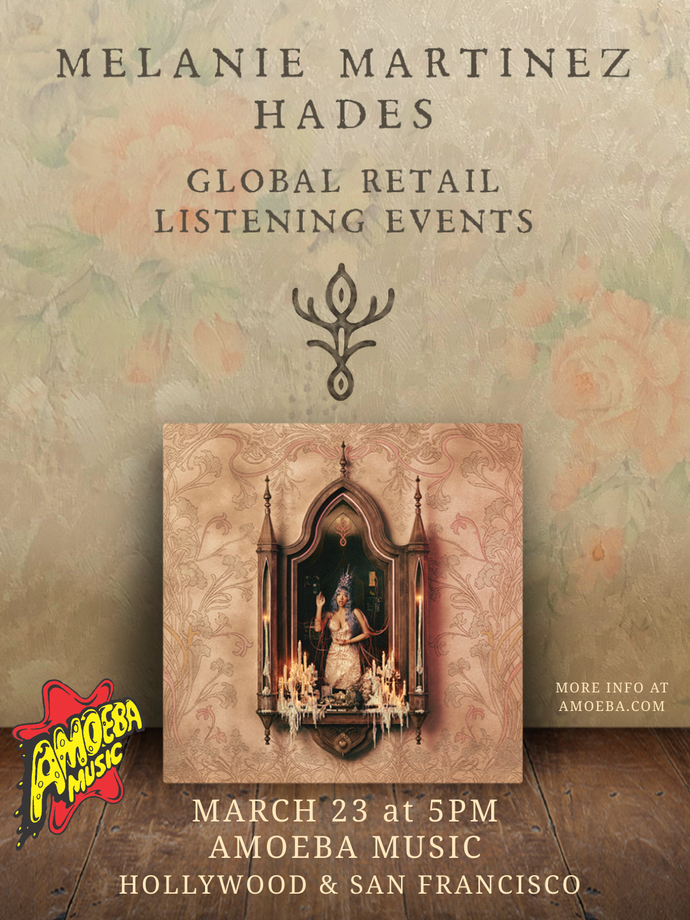 Melanie Martinez Listening Parties at Amoeba Hollywood & San Francisco March 23