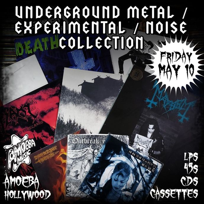 Large Metal Collection Lands at Amoeba Hollywood Friday, May 10