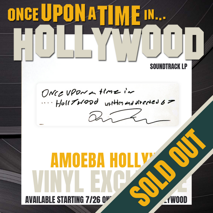 Limited Edition 'Once Upon A Time In Hollywood' Vinyl Exclusive at Amoeba Hollywood