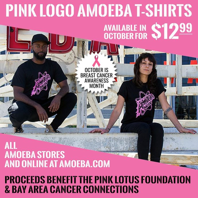 Limited Edition Pink Logo T-Shirt Sale To Benefit Breast Cancer Research