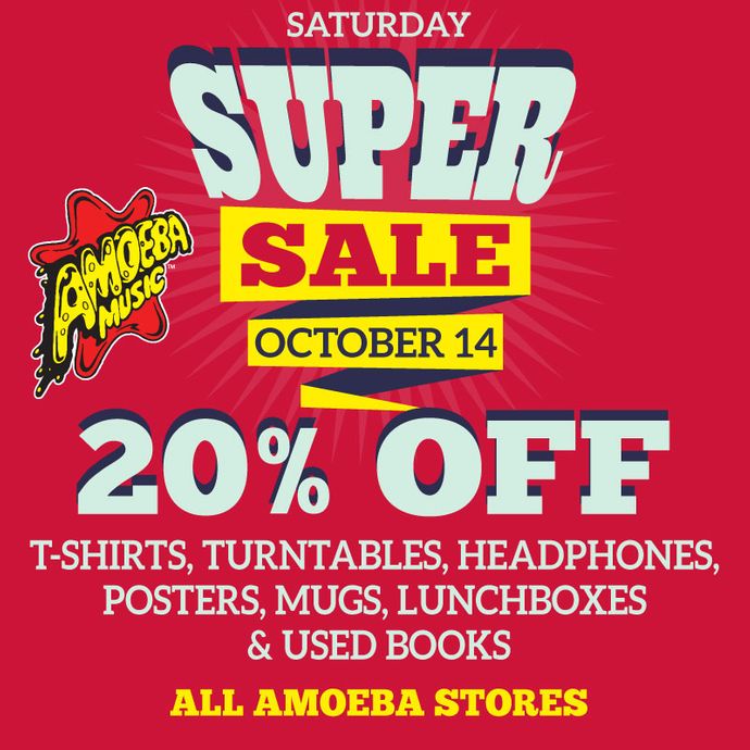 Super Saturday Sale at Our Stores Saturday, October 14