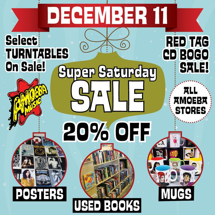 Super Saturday Sale at Our Stores December 11