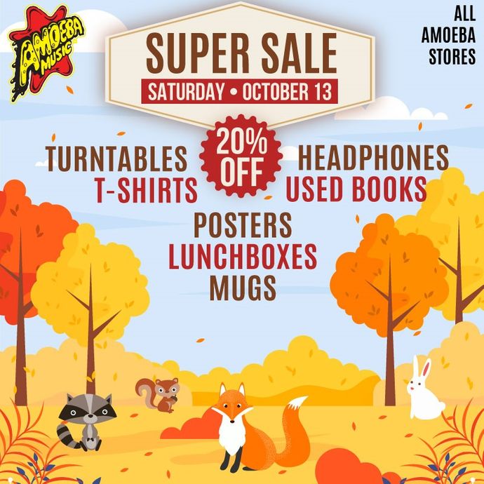 Super Saturday Sale at Our Stores October 13