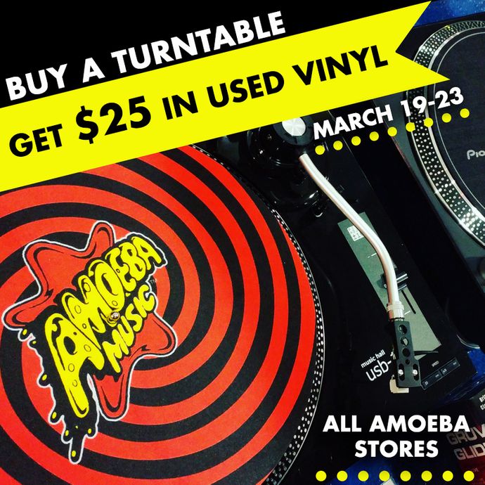 Spring Turntable Promo at Our Stores March 19-23