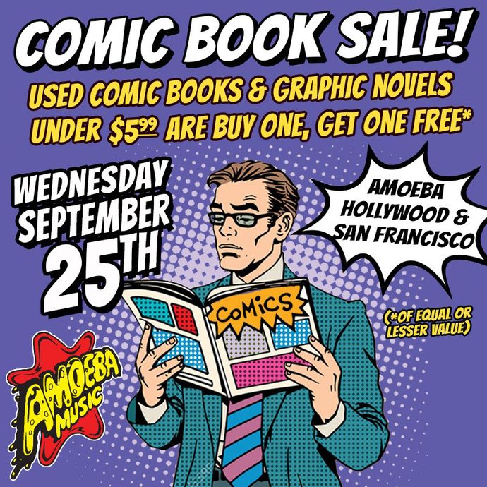 BOGO Sale on Used Comics and Graphic Novels in Hollywood & SF