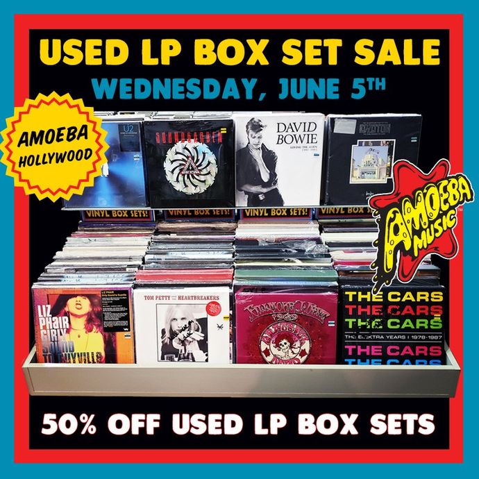 50% Off Used LP Box Sets at Amoeba Hollywood June 5