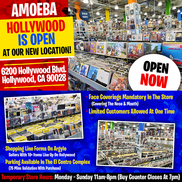 Amoeba Hollywood Is Open at Our New Location