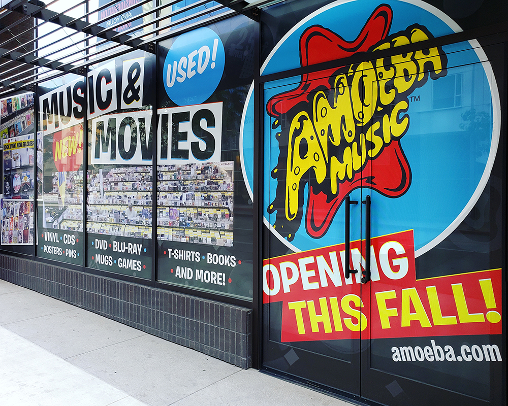 Amoeba Hollywood new location